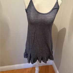 Michael Lauren Gray Ruffle Swim Coverup